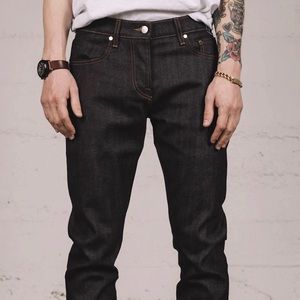 Baldwin Modern Slim in Indigo Stretch Selvage